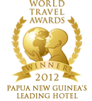 Winner of the 2012 World Travel Award for Papua New Guinea's Leading Hotel